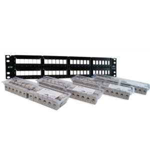 HERRAJE CAT6A DE 48 PUERTOS AMP