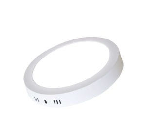 PANEL LED REDONDO DE SOBREPONER LUZ BLANCA