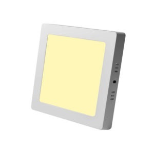 PANEL LED CUADRADO DE SOBREPONER LUZ CALIDA