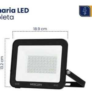 REFLECTOR LED 50W LUZ BLANCA