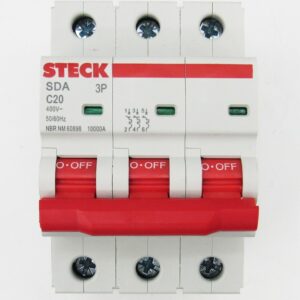 BREAKER DE RIEL TRIFASICO STECK