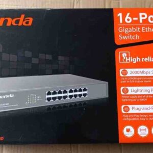 SWITCH DE 16 PUERTOS GIGA TENDA