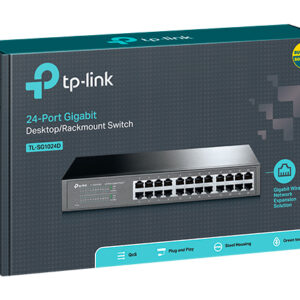 SWITCH DE 24 PUERTOS GIGA TPLINK