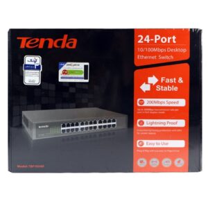 SWITCH DE 24 PUERTOS GIGA TENDA